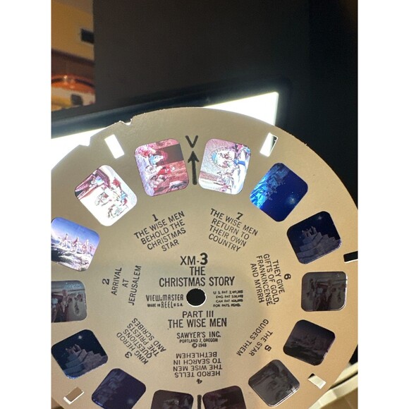 1948 View-Master The Christmas Story 3-Reel Set B383 - Picture 9 of 9